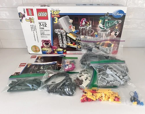 LEGO Toy Story: Trash Compactor Escape (7596) - 100% with Original Box, Manuals