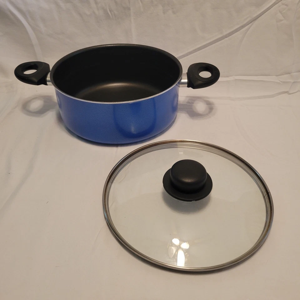 Juego de utensilios de cocina Bialetti ~ sartén de 9,5”, olla de doble mango de 10”, sartén de 5” y sartén de 6”  Foto 3 de 4