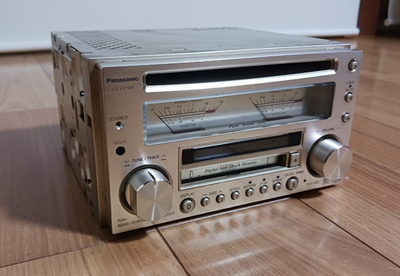 Panasonic CQ-VX5500D CD MD Mini Disc Player Audio Silver car audio