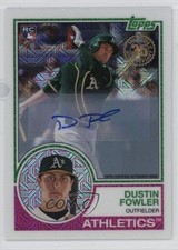Dustin Fowler Chrome 2018 Silver /199 Auto