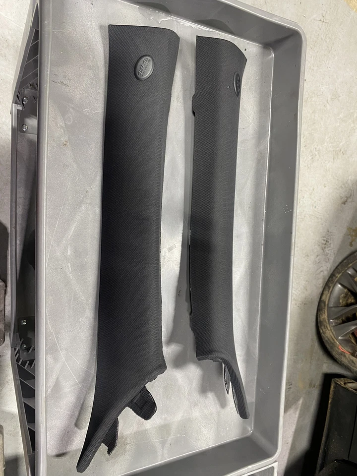 Parabrisas interior Hyundai Genesis 2014 cupé diestro izquierdo pilar moldura OEM Foto 2 de 2