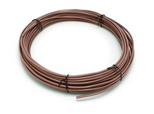 THHN / Building Wire - Brown Jacket - 14 Gauge Solid Copper UL UV - 50 Ft