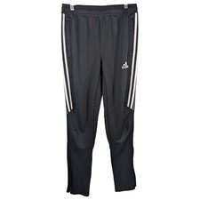 Adidas Joggers Youth Size Large Workout Pants Running 28x29 Black 13-14 years 