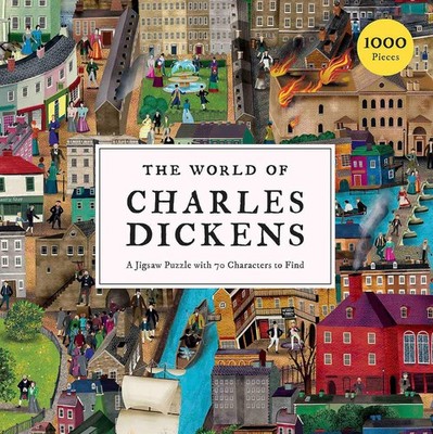 The World of Charles Dickens: 1000 Piece Puzzle: A Jigsaw Puzzle With 70 Charact