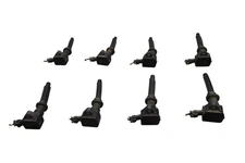 10-14 Jaguar X351 XJ XJL Engine Motor Ignition Coil Set of 8 DX2312A366AC Oem