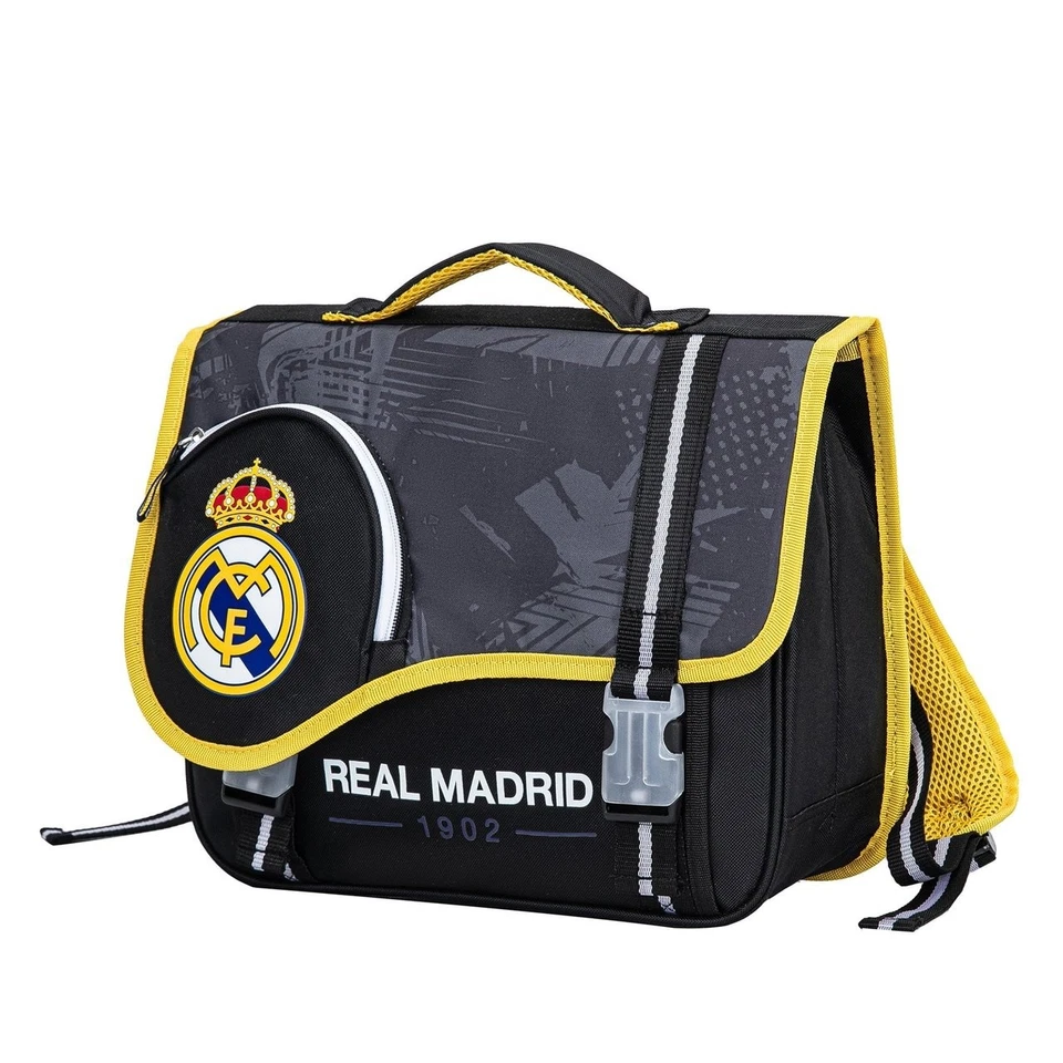 Cartable Real Madrid noir 38 cm - Photo 1/1