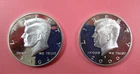 2000 & 2002-S JFK 90% Silver Half Dollar Proof Coin - SK1A3