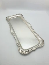 Elegant Antique Silver-Plated Cocktail Tray – circa 1925