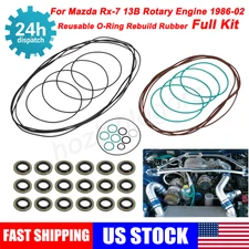 For Mazda Rx-7 13B Rotary Engine 1986-02 Reusable O-Ring Rebuild Rubber Full Kit