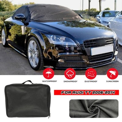 Half Garage Cover Protective Cover Sun Tarpaulin Small Car Protection for Audi TT 06-14