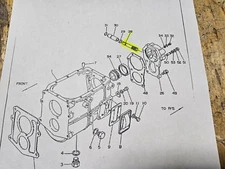 SPEEDOMETER GEAR DRIVE MHS50U TRANS, NISSAN UD TRUCK, 1989-1991 1800, 2000