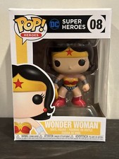 Funko POP! DC Super Heroes Wonder Woman #08 Vaulted  2021 Funko Shop Non-Chase