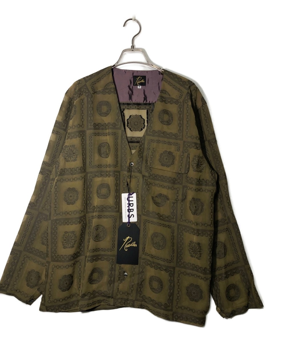Needles V Neck Shirts olive | eBay
