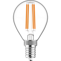 Led Kugel Leuchtmittel GlüHbirne Lampe E14 Dimmbar 4,5W Warmweiß Klar G45