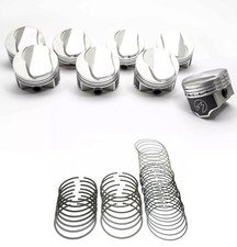 Speed Pro Forged 36cc Dome Pistonsmoly Rings For Chevy Bb 427 425435 Hp 030