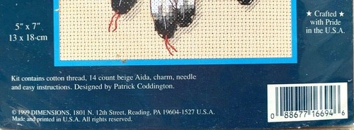 Sunset Jiffy Counted Cross Stitch Kit Wolf Spirit 16694 P. Coddington New 1999 - Picture 4 of 4