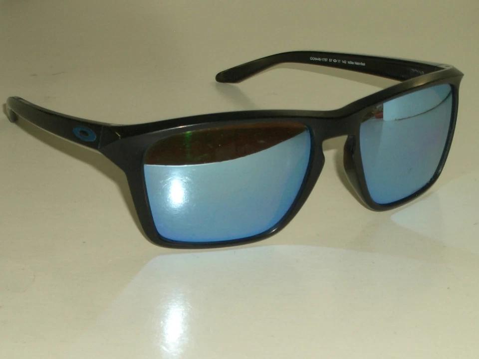 GAFAS DE SOL POLARIZADAS OAKLEY SYLAS OO9448-1757 57[]17 142 AZUL ESPEJO TONO ROSA Foto 2 de 4