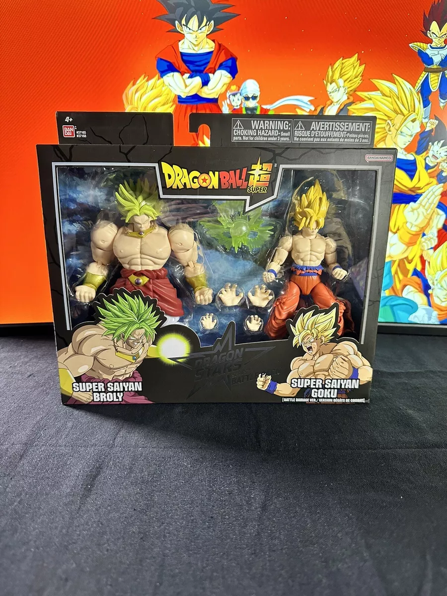 Dragon Ball Super Stars Broly Action Figure Set, 3 Pieces 