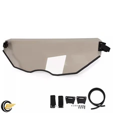 Half Windshield Windscreen Tinted For 2017-2024 Can Am Maverick X3 Models