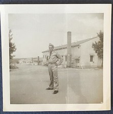 WW II - Original photo of U S Soldier - Must See