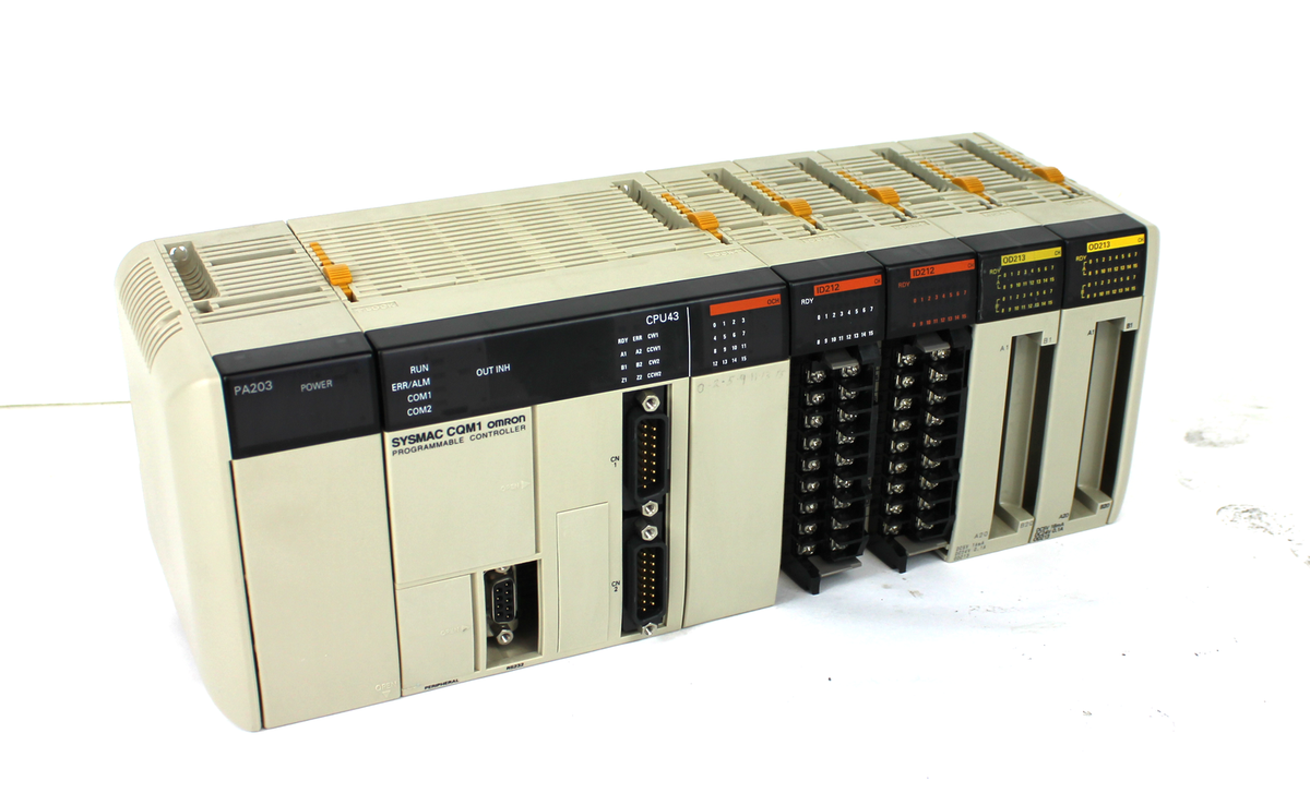Omron SYSMAC CQM1-CPU43 Programmable Controller w/ PLC Omron SYSMAC CQM1-CPU43 Programmable Controller w/ PLC