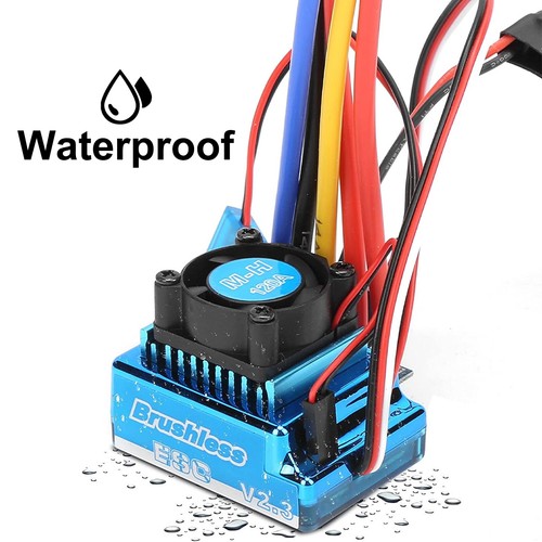120A Brushless ESC Electric Speed Controller for 1/10 1/8 RC Car RC Accessories - Picture 5 of 7