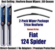 2-Pack Super-Premium NeoForm Wipers fit 2017+ Fiat 124 Spider - 16190/180