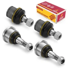 Front Lower & Upper Ball Joint Kit for 2011-2013 Ram 2500 2003-10 Dodge Ram 3500