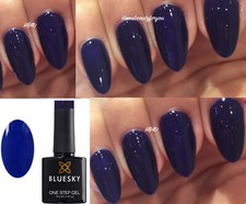 BLUESKY GEL NAIL POLISH ONE STEP NEON SUMMER ALL SEASON COLORS UV LED SOAK OFF