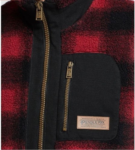Pendleton Men's Ridgeline Fleece Vest NWT - Size XL - Picture 3 of 7