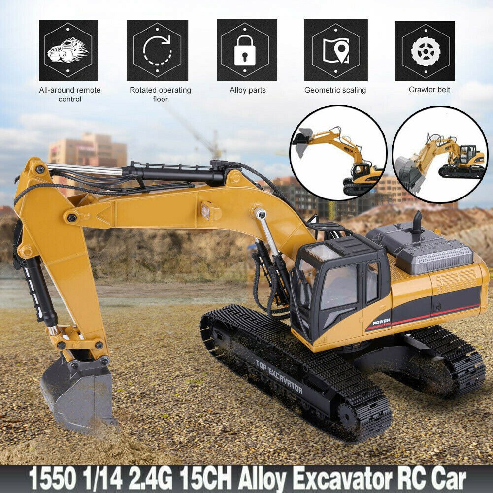 big rc excavator