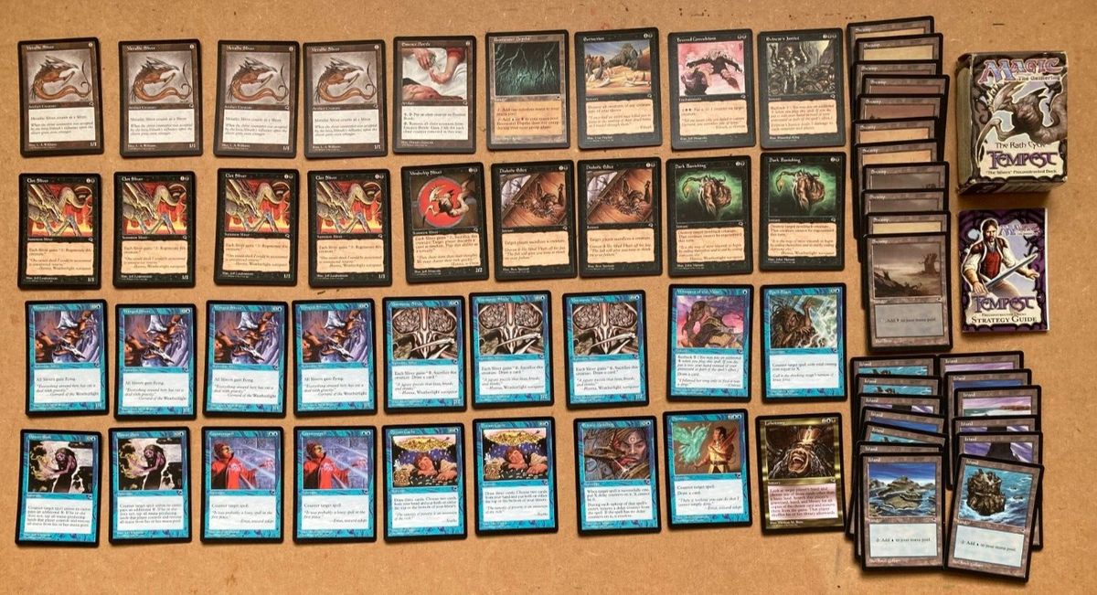 MTG Tempest The Rath Cycle Preconstructed The Slivers Deck - Rare