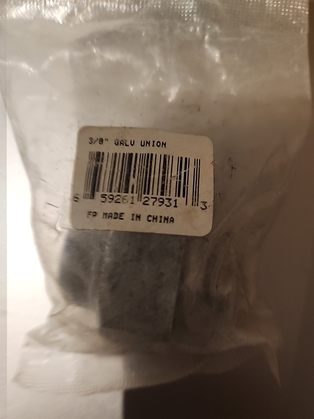 Threaded ~ Union 150 # Malleable Iron Galvanized Pipe Fitting 3/8" NPT 