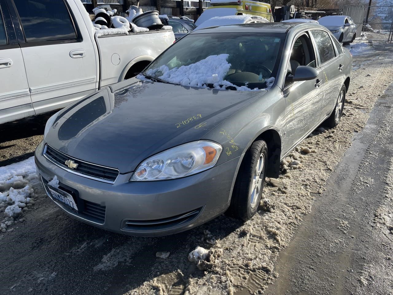 Wheel 16x6-1/2 Aluminum 5 Spoke Opt Rrz Fits 06-12 IMPALA 1252534
