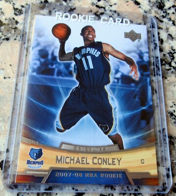 MIKE CONLEY JR. 2007 Upper Deck #1 Draft Pick Rookie Card RC Wolves   $$$