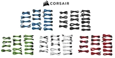 Corsair Individually sleeved DC Cable Kit Type 3 Gen 2 - Blue Red White Black