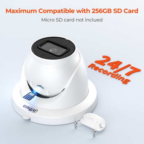 New! Dahua IPC-HDW2841TM-S 8MP 4K IP Camera WizSense MIC SMD Plus Security IP67 - Picture 10 of 24