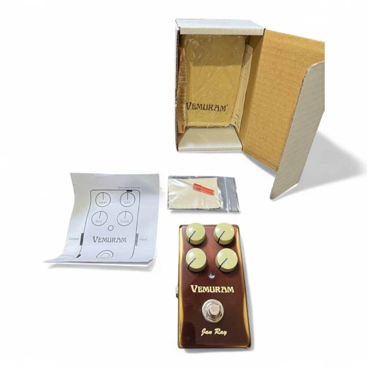 VEMURAM Jan Ray Overdrive Guitar Effects Pedal 4560479550032| eBay