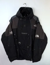 VTG THE NORTH FACE Men's Sz XL APOGEE STEEP TECH Brown Black Jacket 1990s