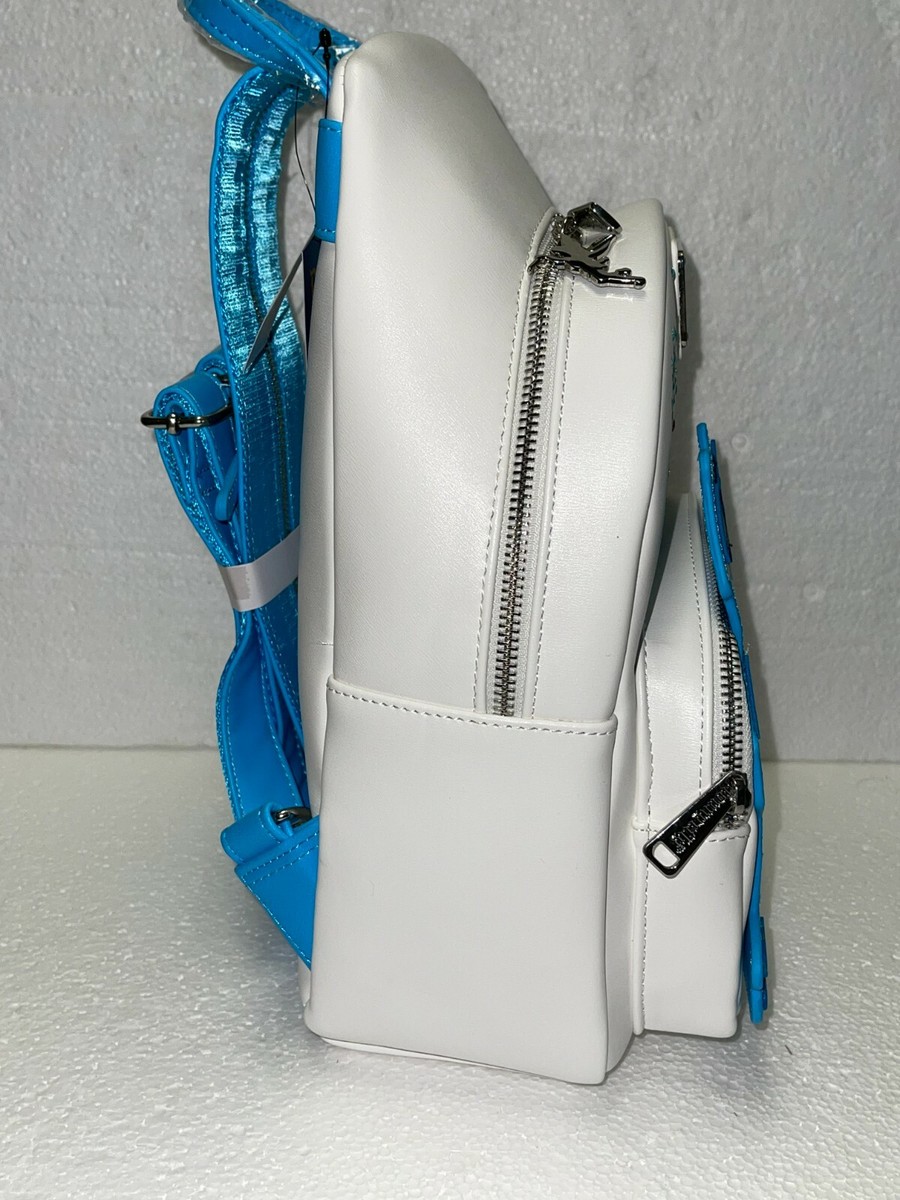Loungefly: Disney 65th - Disney Castle Sling to Mini Backpack Loungefly Disney 65th Anniversary White 3D Disney Castle  main image 3