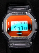 CASIO G-SHOCK DW-5600TLS-8JF BEACH TIME LAPSE Series Digital Men Orange Watch