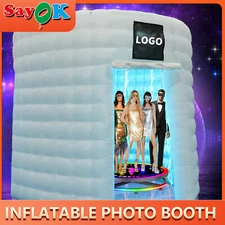 Portable party nightclub inflatable photo booth decoration inflatable enclosure