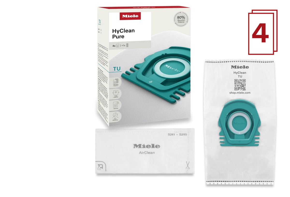 6 Sacchetti Filtro Per Aspirapolvere Miele S 2111 S 2121 - Kallefornia, Microfibra