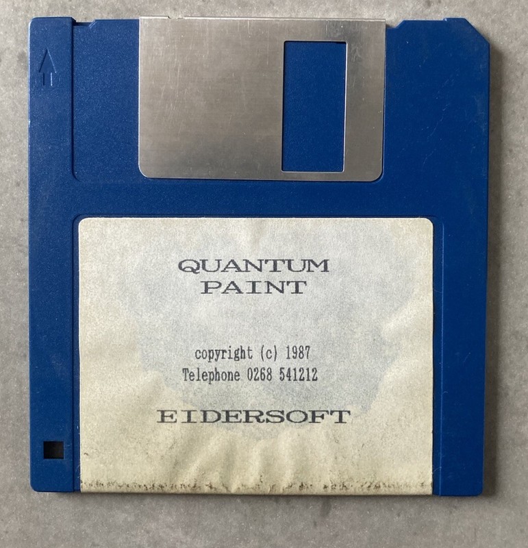 Quantum Paint Atari ST 1987. Disc Only. Tested