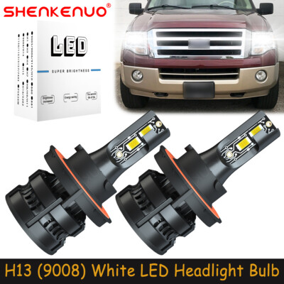 For Ford Expedition 2007-2014 Combo 9008 H13 LED Headlight Bulb High Low Beam Z8