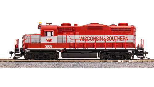 Broadway Limited HO 7470 EMD GP20, WSOR 2002, sonido Paragon4 rojo y gris/DC/DCC | Zustand: New