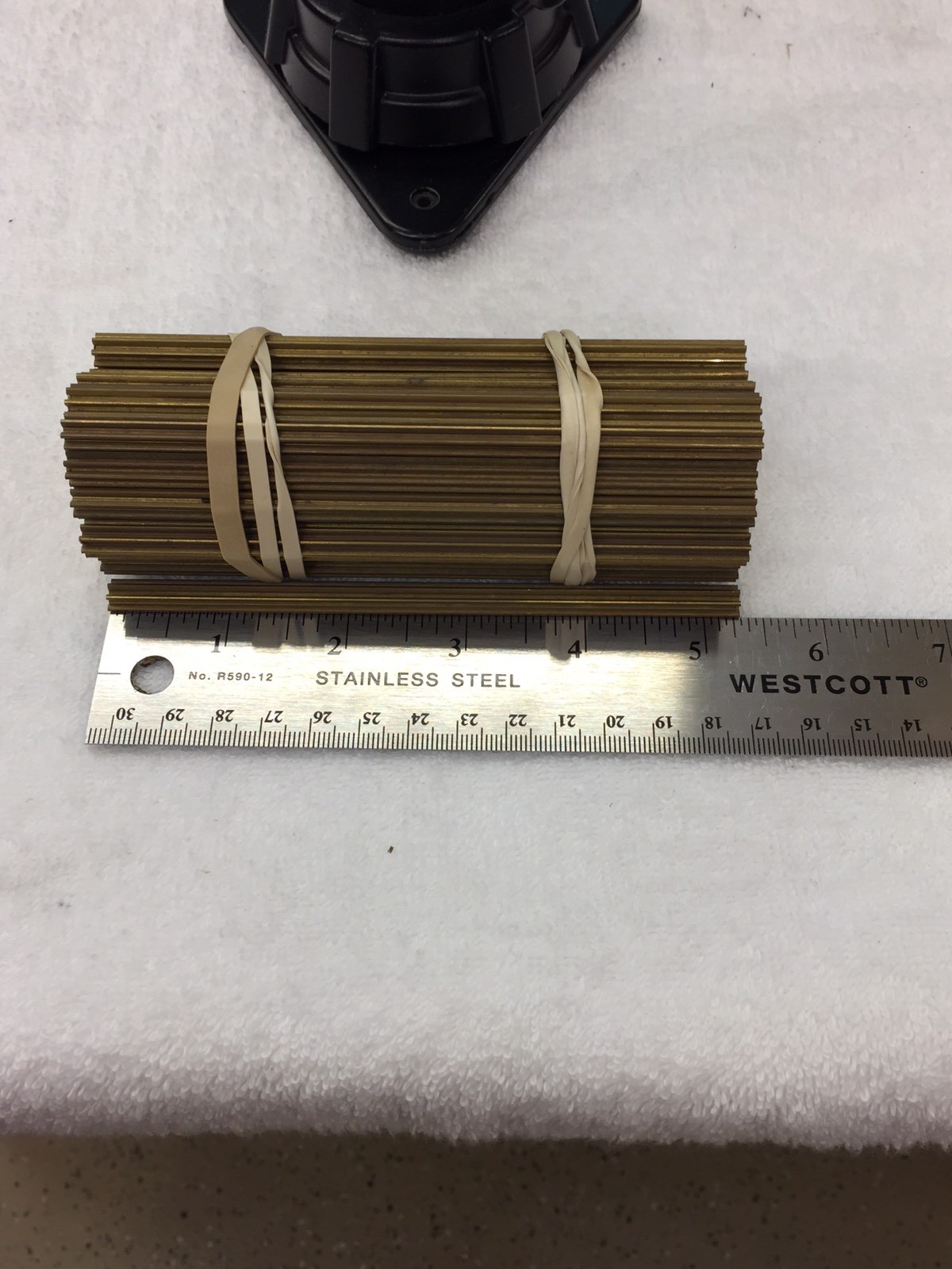 328 BOSTON GEAR BRASS PINION WIRE 32 P 8 TEETH 5 1/4" LONG CLOCKS 14.5