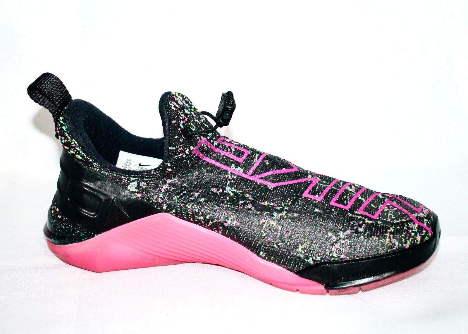 SAOLA NIKE React Metcon AMP scarpa sportiva uomo taglia 6 5 nero blu furia rosa fuoco