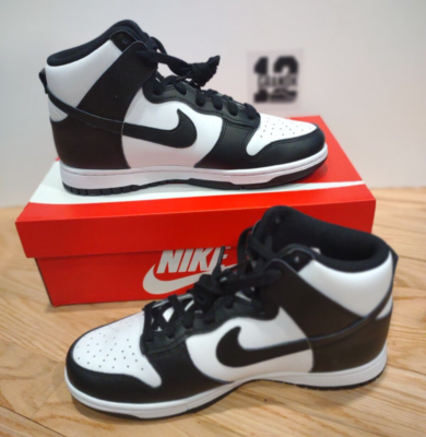 靴 Nike Dunk High DD1869-103 DD1869-103 Nike Dunk High Panda Black White University Red