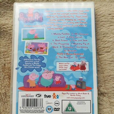 Peppa Pig: Muddy Puddles (DVD, 2003) | eBay